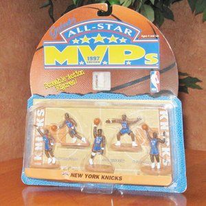 1997 Galoob New York Knicks NBA Basketball All Star MVP Small Posable Figures